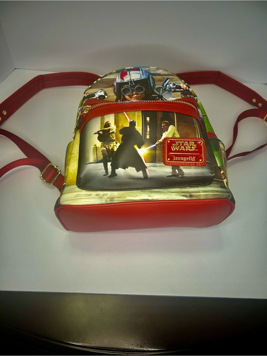 Loungefly Red Star Wars Pilot Scene Mini Backpack main image 9